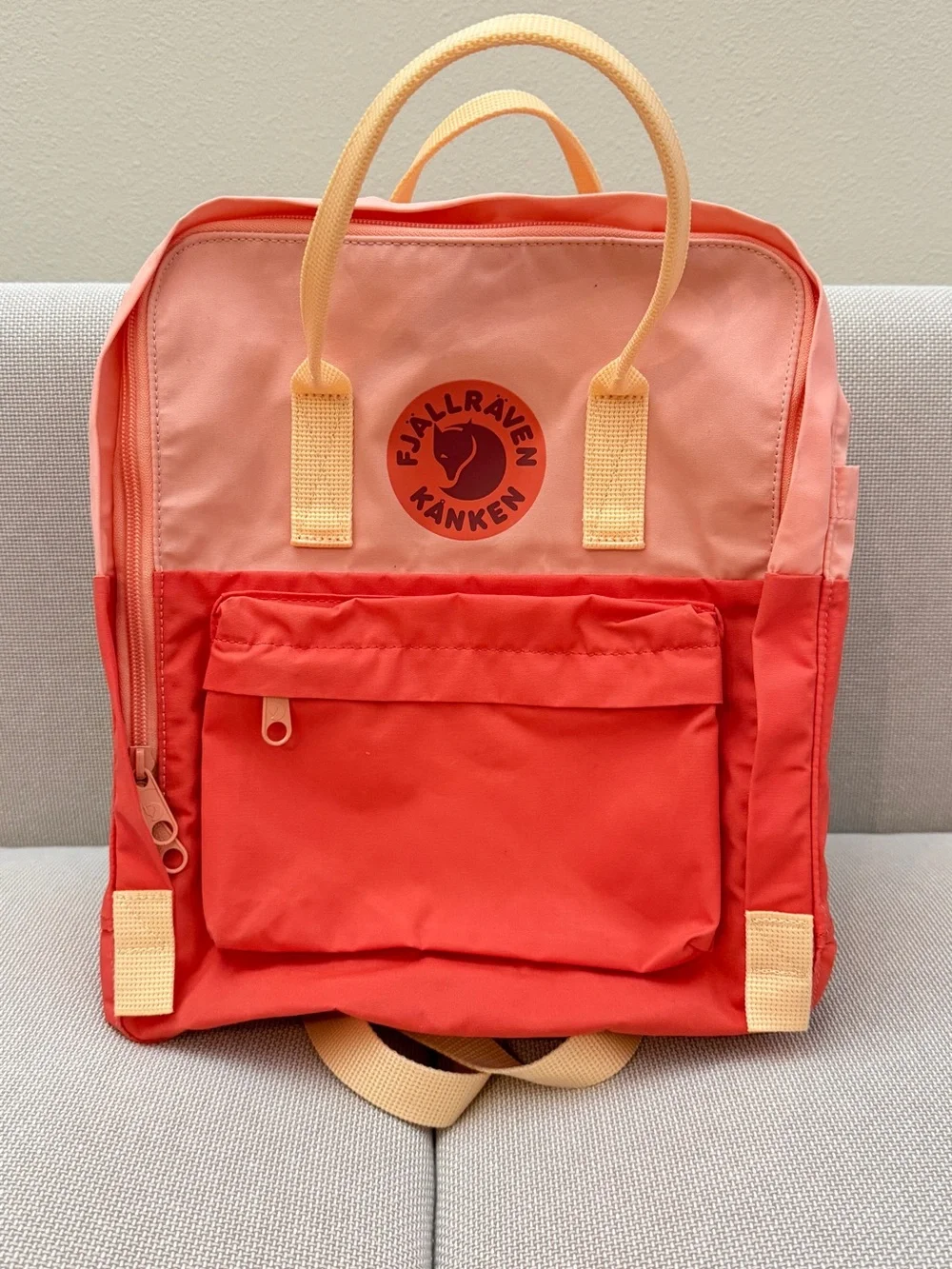 Kånken Two-Tone Coral Backpack